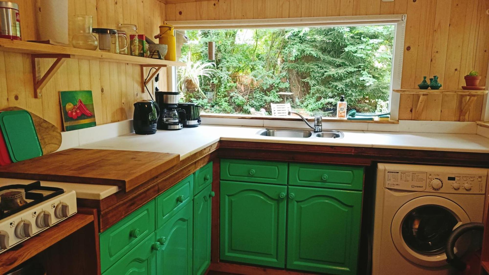 Het Houten Boshuisje Hattemerbroek 외부 사진